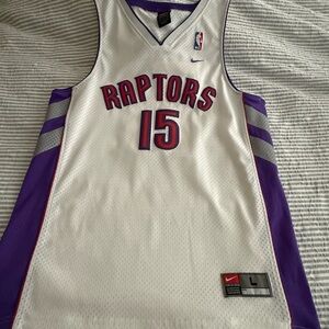 Original Swingman Vince Carter Raptors White home Jersey